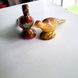 Rosemeade pheasant salt & pepper shakers